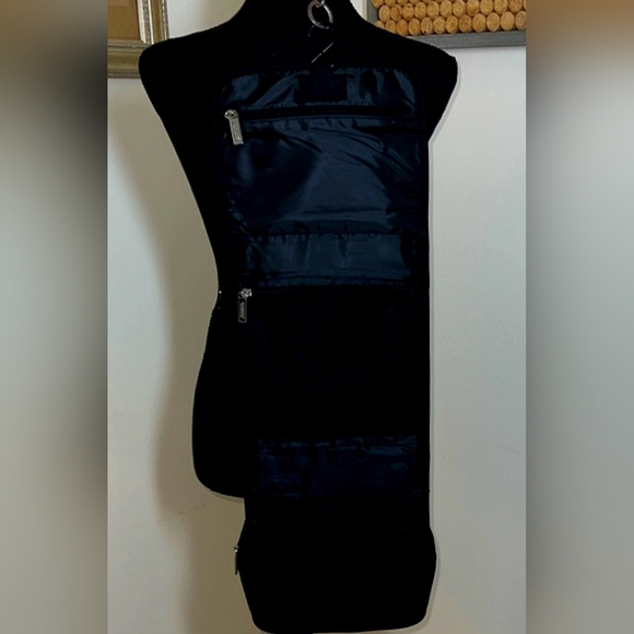 Burberry Black Hanging Toiletry Bag - Picture 3 of 5